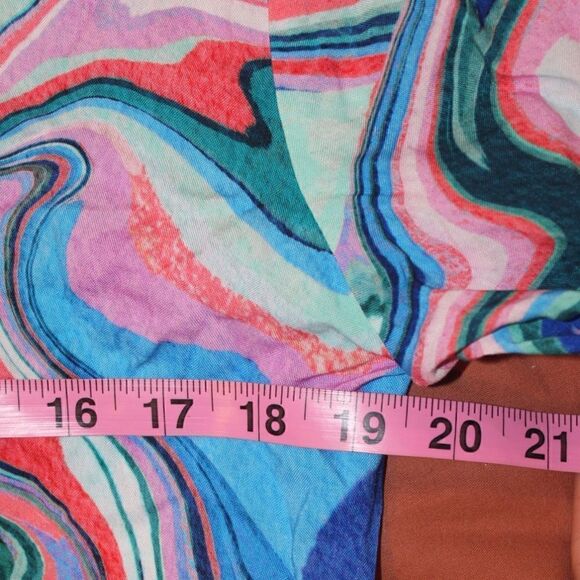 New LA BLANCA Crystal Cove V-Neck Tunic CoverUp Mini Dress Women Size Medium - Picture 11 of 11